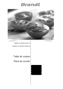 Mode d’emploi Brandt BPI3636B Table de cuisson