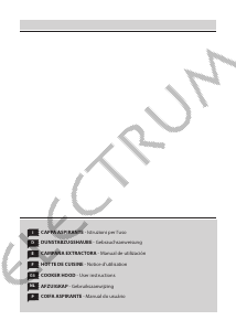 Bedienungsanleitung Electrum DHPR93008BLG Dunstabzugshaube