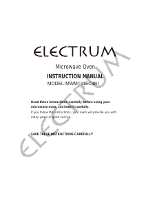 Handleiding Electrum MWM134EC4BI Magnetron