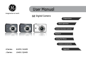 Handleiding GE A1255 Digitale camera