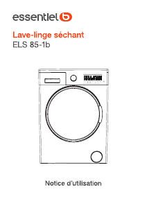 Mode d’emploi Essentiel B ELS 85-1b Lave-linge séchant