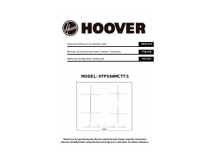 Handleiding Hoover HTPS64MCTT/1 Kookplaat