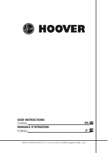 Handleiding Hoover HOC3T7178B Oven