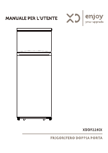 Manuale XD XDDF228IX Frigorifero-congelatore