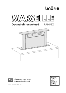 Manual Linärie RAHP9X Marseille Cooker Hood