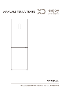 Manuale XD XDFN247IX Frigorifero-congelatore