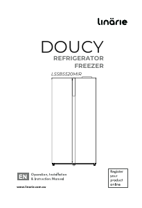 Manual Linärie LSSBS520MIR Doucy Fridge-Freezer