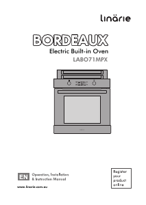 Handleiding Linärie LABO71MPX Bordeaux Oven
