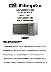 Handleiding Orbegozo MIG 2525 A Magnetron