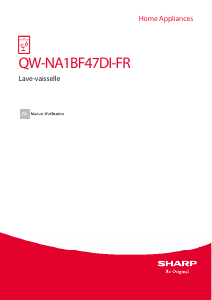 Mode d’emploi Sharp QW-NA1BF47DI-FR Lave-vaisselle