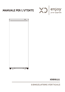 Manuale XD XDDD121 Congelatore