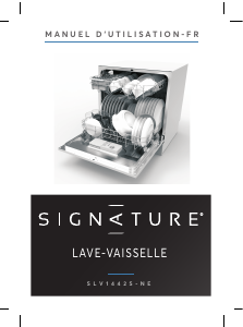 Mode d’emploi Signature SLV1442S-NE Lave-vaisselle