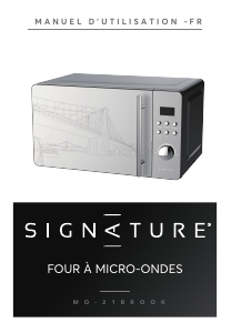 Handleiding Signature MO-21BROOK Magnetron