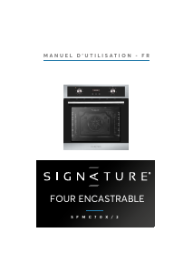 Mode d’emploi Signature SFMC70X/2 Four