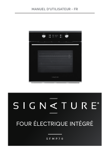 Mode d’emploi Signature SFMP70 Four