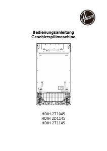 Bedienungsanleitung Hoover HDIH 2T1045 Geschirrspüler