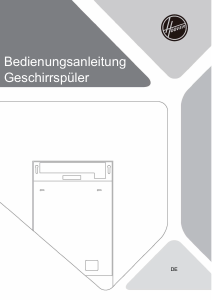 Bedienungsanleitung Hoover HI1C5SB1FS Geschirrspüler