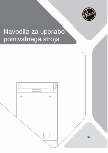 Priročnik Hoover HI1C5SB1FS Pomivalni stroj