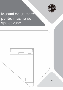 Manual Hoover HI1C5SB1FS Maşină de spălat vase