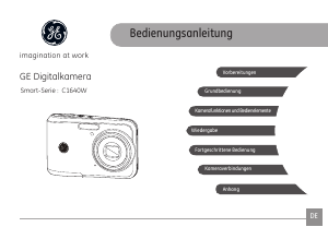 Bedienungsanleitung GE C1640W Digitalkamera