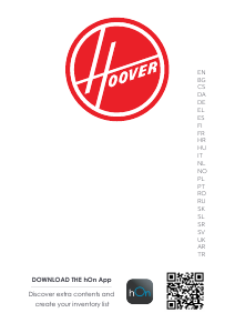 Kullanım kılavuzu Hoover HOBL3518EVW Donduruculu buzdolabı