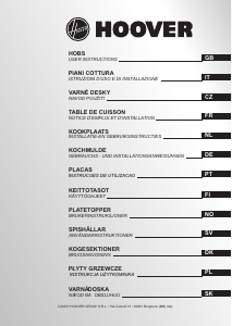 Handleiding Hoover HH64DCT Kookplaat