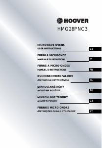 Manuál Hoover HMG28PNC3 Mikrovlnná trouba