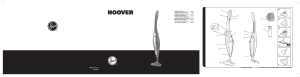 Návod Hoover DV16 011 Vysávač