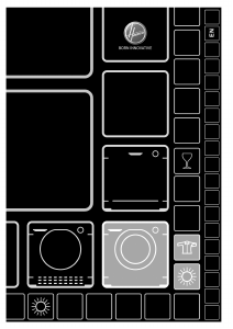 Handleiding Hoover H5DPB4149AMBC-S Was-droog combinatie