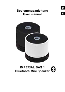 Manual Telestar Imperial BAS 1 Speaker