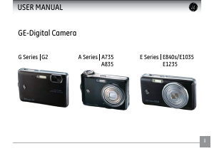 Handleiding GE E840s Digitale camera