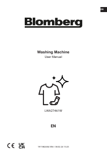 Handleiding Blomberg LWA27461 Wasmachine