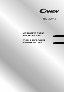 Handleiding Candy MIG1730MXIT Magnetron