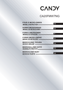 Manuale Candy CA20FMW7NG Microonde