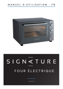 Mode d’emploi Signature K60CLB Four