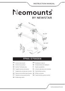 Handleiding Neomounts FPMA-D700DD6 Monitorarm