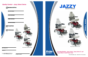 Handleiding Shoprider Jazzy Select 6 Elektrische rolstoel