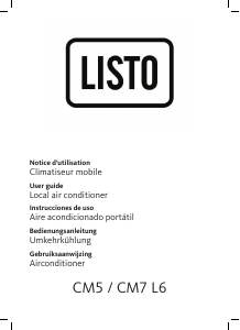 Manual de uso Listo CM7 L6 Aire acondicionado