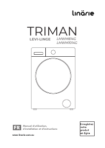 Mode d’emploi Linärie LMWM1014G Triman Lave-linge