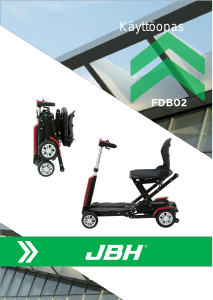 Käyttöohje JBH FDB02 Senioriskootteri