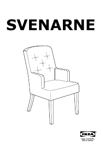 Használati útmutató IKEA SVENARNE Szék