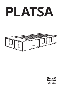 Handleiding IKEA PLATSA Bedframe