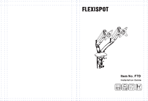Manual Flexispot F7D Monitor Mount
