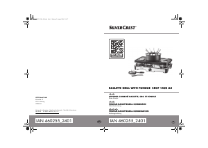 Handleiding SilverCrest IAN 460255 Gourmetstel