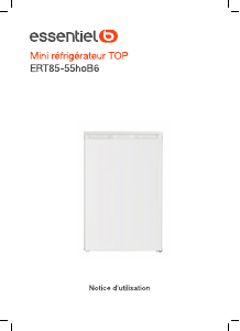 Mode d’emploi Essentiel B ERT 85-55hoB6 Réfrigérateur