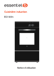 Mode d’emploi Essentiel B ECI 502n Cuisinière
