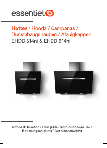 Mode d’emploi Essentiel B EHDD 914ni Hotte aspirante