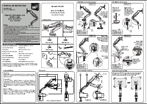 Manual ELG F90USB Suporte de monitor