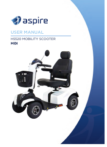 Handleiding Aspire HS520 Scootmobiel