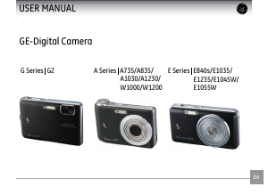 Handleiding GE E1055W Digitale camera